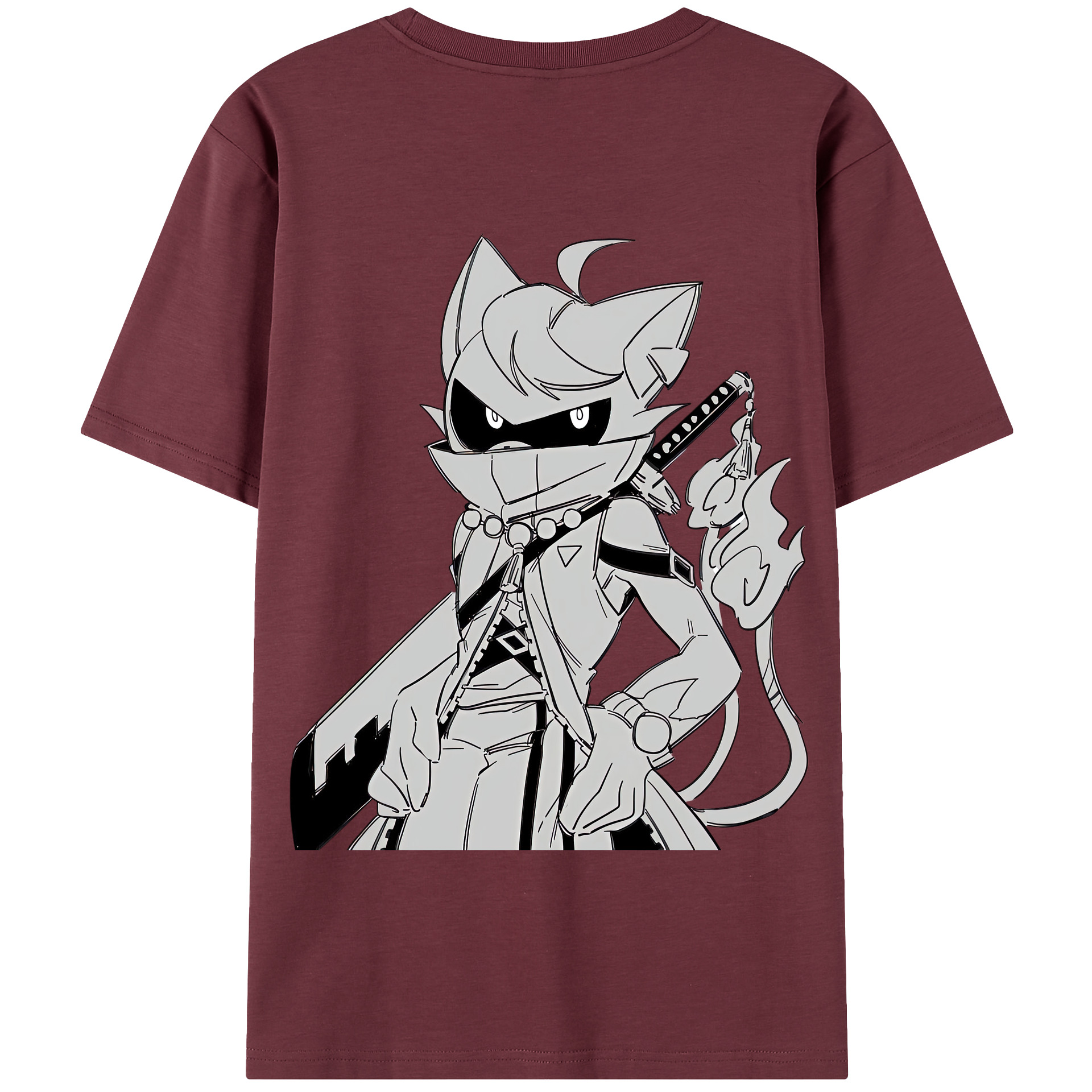 （画像用） 妖怪ウォッチ Yo-kai Watch 綿100％半袖Tシャツ（背面プリント）